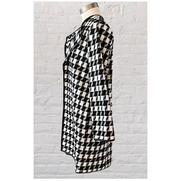 NWT Express houndstooth open front coat size 24 - Picture 3 of 6